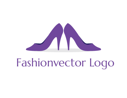 high heels shoes logo
