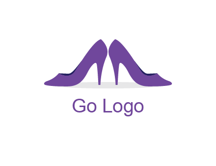 high heels shoes logo