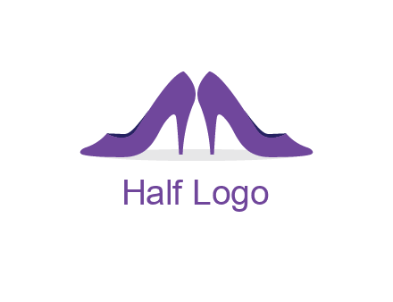 high heels shoes logo