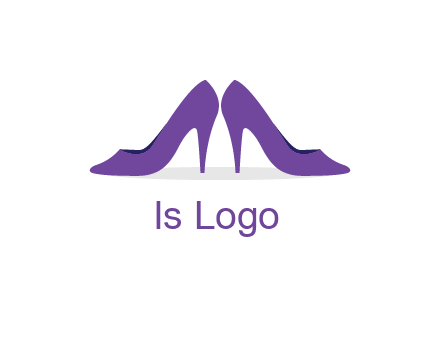 high heels shoes logo