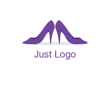high heels shoes logo