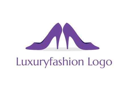high heels shoes logo