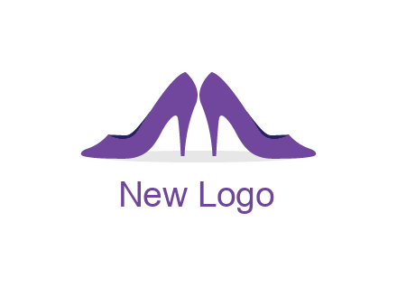 high heels shoes logo
