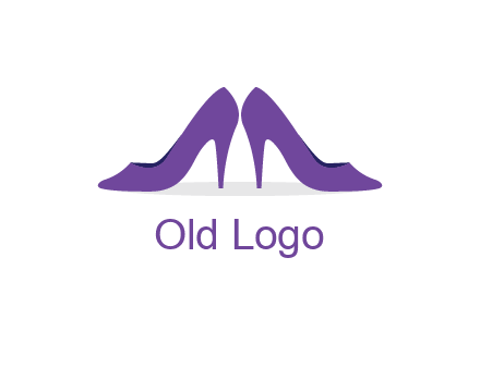 high heels shoes logo