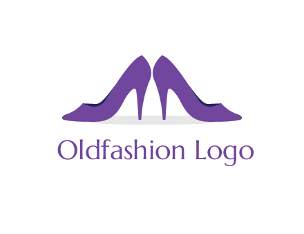high heels shoes logo