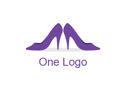 high heels shoes logo