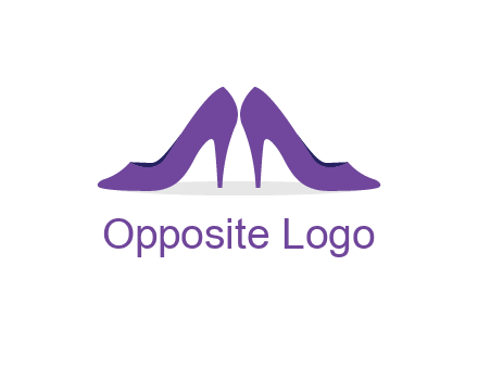 high heels shoes logo