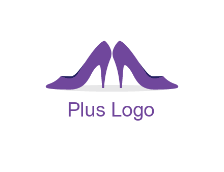 high heels shoes logo