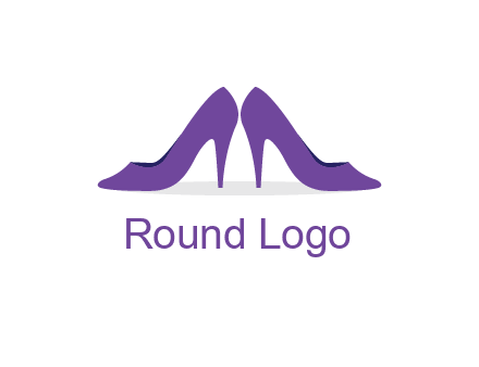 high heels shoes logo