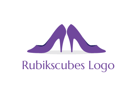 high heels shoes logo