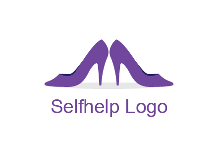 high heels shoes logo
