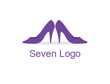 high heels shoes logo