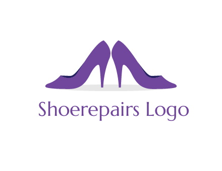 high heels shoes logo