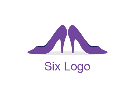 high heels shoes logo
