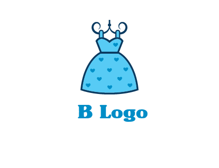 hanging baby frock icon