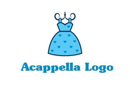 hanging baby frock icon