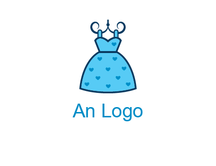 hanging baby frock icon