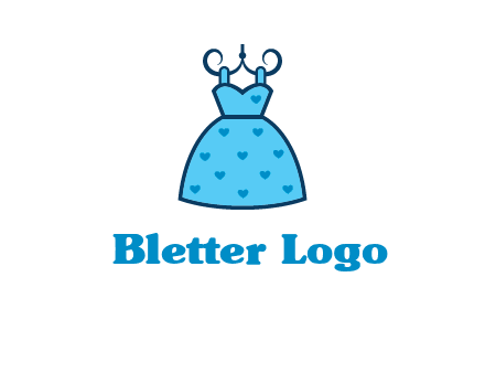 hanging baby frock icon
