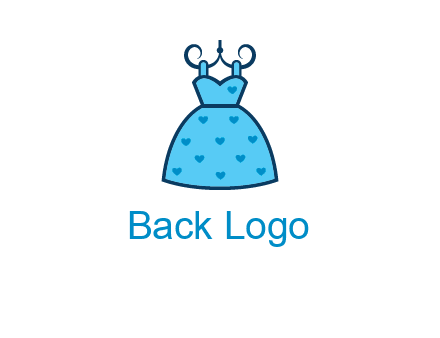 hanging baby frock icon