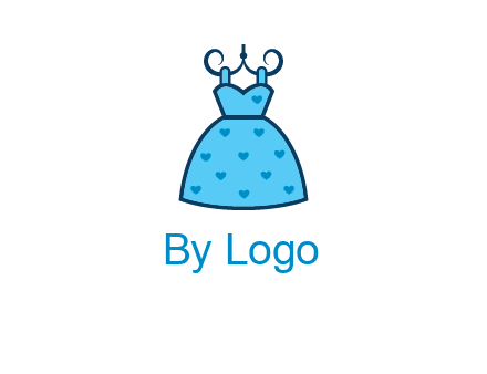 hanging baby frock icon