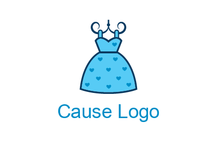 hanging baby frock icon