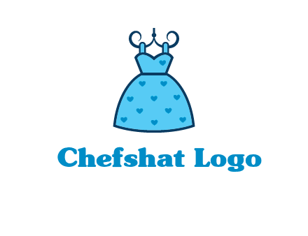 hanging baby frock icon