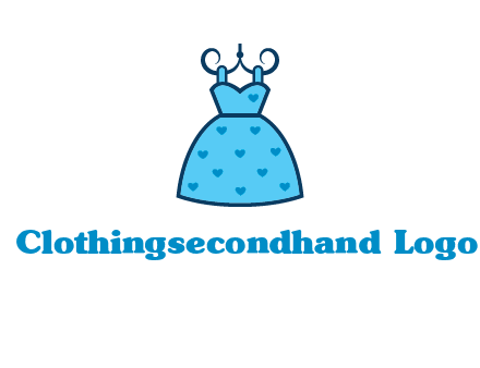 hanging baby frock icon