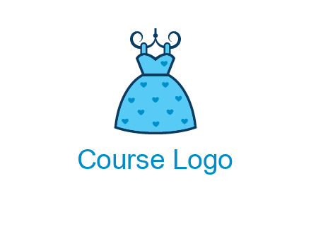hanging baby frock icon