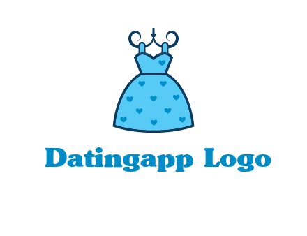 hanging baby frock icon