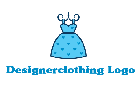 hanging baby frock icon