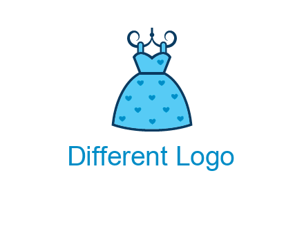 hanging baby frock icon
