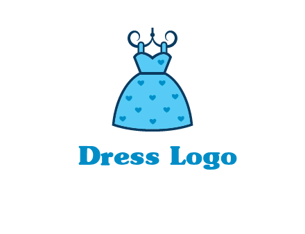 hanging baby frock icon
