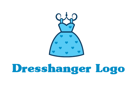 hanging baby frock icon
