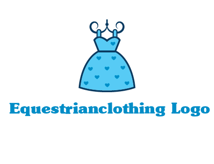 hanging baby frock icon