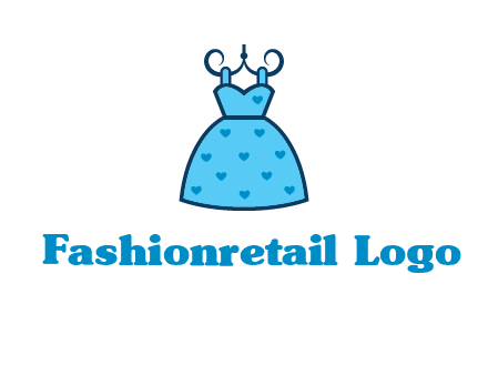hanging baby frock icon