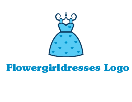 hanging baby frock icon