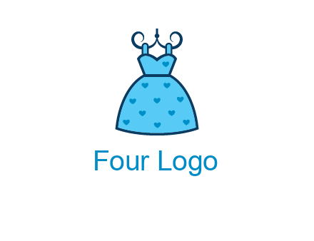 hanging baby frock icon