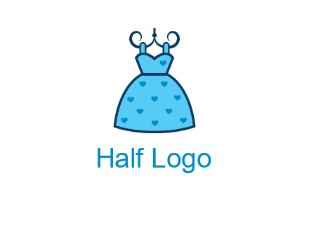 hanging baby frock icon