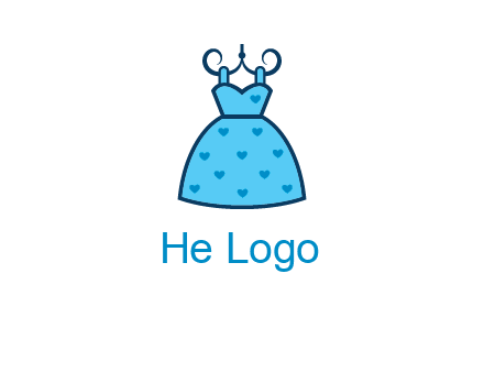 hanging baby frock icon