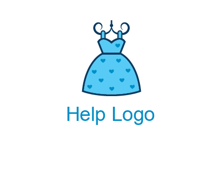 hanging baby frock icon