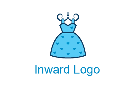 hanging baby frock icon