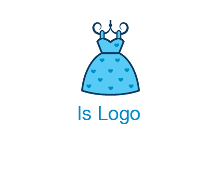 hanging baby frock icon