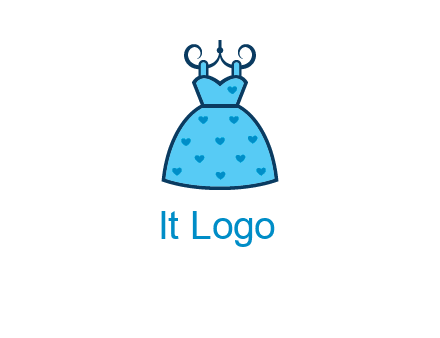 hanging baby frock icon