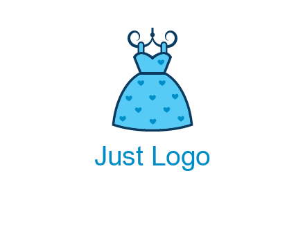 hanging baby frock icon