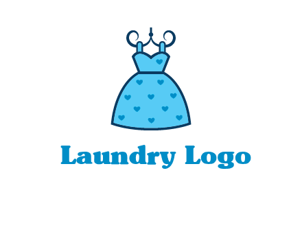 hanging baby frock icon