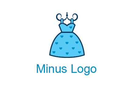 hanging baby frock icon