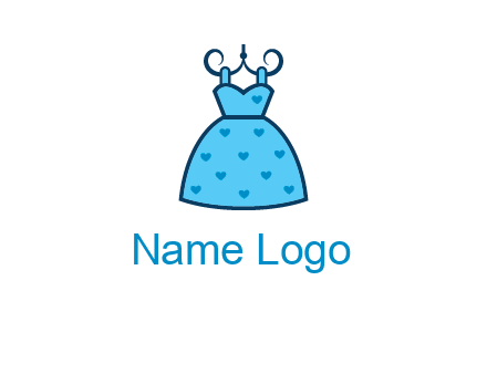 hanging baby frock icon