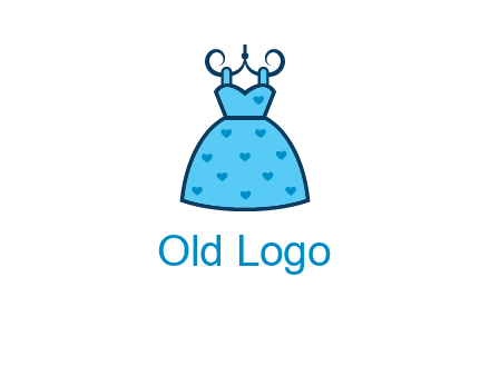 hanging baby frock icon