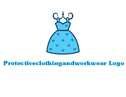 hanging baby frock icon