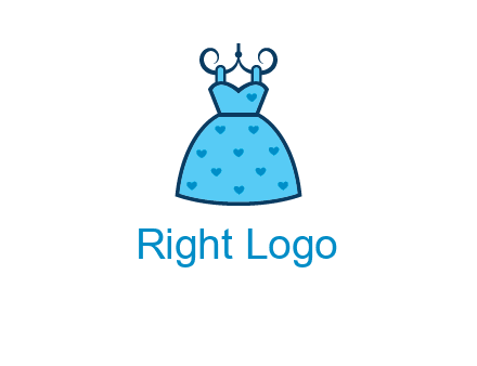 hanging baby frock icon